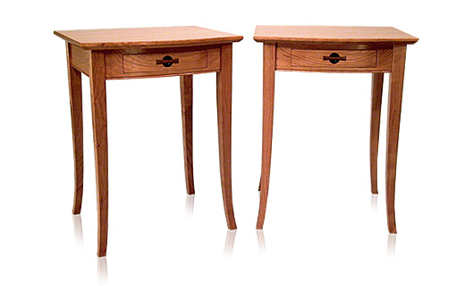 Curved Front Side Tables